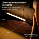 HomeLux - Luz LED Recargable con Sensor de Movimiento - Pack x3
