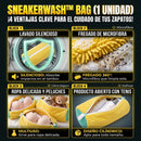 SNEAKERWASH™ - Bolsa Cilíndrica para Lavar Zapatos en Lavadora